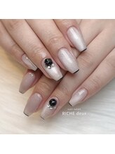 リッシュ ドゥ(RICHE deux)/上品ガーリースキニーフレンチ