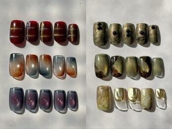 ロウズネイル 新小岩南口店(LOEWS NAIL)の写真/≪Simple Art≫＆≪Nuance Art≫何度でも楽しめる大人可愛いアーティスティックな2つの定額コース[新小岩]