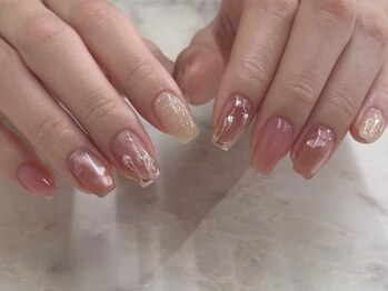 ラクエ(Laque)/ピンク ハートホログラム 