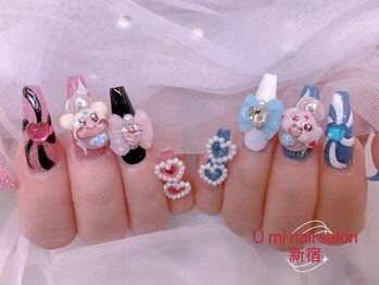 ユミ(U mi)/チップ長さ出しパーツ付け放題