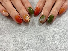 モレリア(morelia)/秋ニュアンスネイル