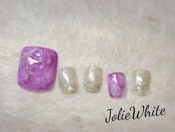 トータルラグジュアリーサロン ジョリーホワイト 綾瀬店(Jolie White)/Foot定額7800円コース