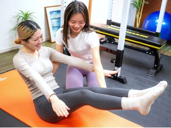 ディート ワークアウト(Deat-workout)の写真/【パーソナルジムのピラティス◎】パーソナルピラティス体験◇60分 ¥2980！初心者さんにおすすめ♪