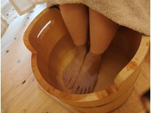 ハナナ(ha na na)/３．季節の足湯（１０～１５分）