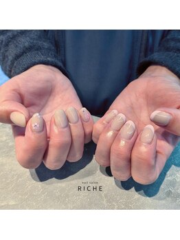 リッシュ(RICHE)/春色桜ネイル