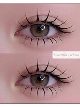 まつげエクステ専門店 ビューティーアイラッシュ つかしん店/フラット100本