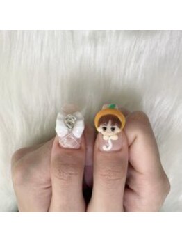 プリュム(Plume)/3D/推しネイル/キャラクター