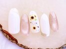 ひまわりネイル¥7980