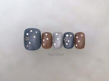 ネイル ドゥ 岡山駅前店(Nail Doux)/フラッシュスターネイル