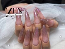 ゼン ネイル デザイン 池袋(ZEN NAIL DESIGN)/長さだしやり放題×つけ放題