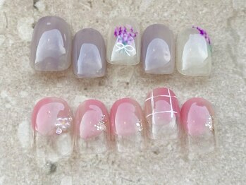 ココロ 新橋(kokoro)の写真/自爪に優しい【パラジェル】取扱店★ダメージを最小限に抑え、健康的にネイルを楽しみたい方必見!