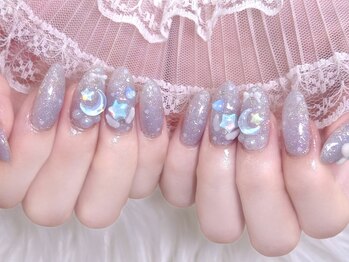 ファラウェイネイル(Faraway nail)の写真/【パーツ500種×カラー300色★】豊富な中から選べる♪持ち込みデザインOK！憧れのデザインも叶います☆