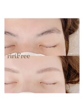 リリフリー(riri Free)/美眉WAXメイクレクチャー付き