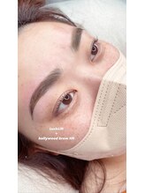 エールバイボヌール(Ere by Bonheur)/natural brow lift ＋　lushlift
