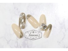 アモウズ(Amouz)/定額【テーマ:ミラーネイル】2