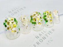 ネイルフロンティア 吉祥寺(NAIL FRONTIER)/キラキラストーンネイル8980円～