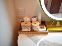 賢者のボディケア/メイク直しもできます