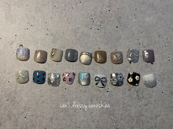 キャンアイドレッシー 上野芝店(Can I Dressy)/【foot】親指design