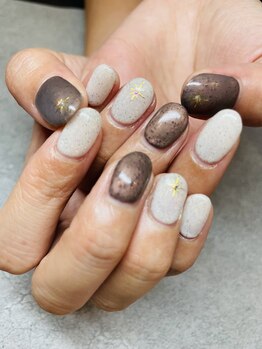 #フィルイン#ニュアンス#ネイル