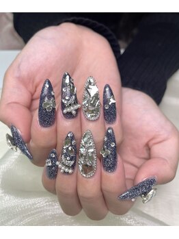 アヤメネイル/ゴテゴテパーツつけ放題