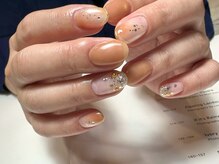 デューネイルスタジオ(dew nail studio)/オレンジニュアンス