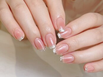 フローリア(Floria)の写真/爪が薄くてネイルを諦めていた方必見！パラジェルEXで自爪をケアしながら美しい指先をGETできます◎