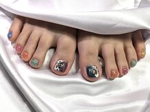 フットネイルも施術◎