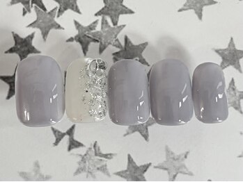 ジェミーネイル エビス(Jemiy nail ebisu)/ブルー銀箔6480yen