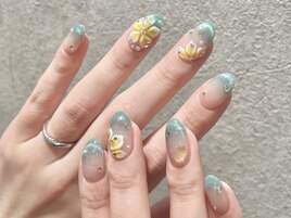 プルメリアネイル