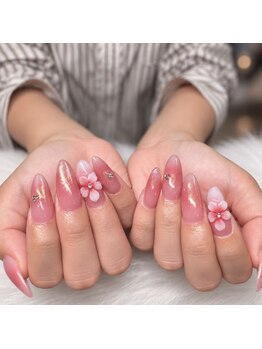 キアラネイルサロンの写真/【期間限定/日常～イベント&ブライダル◎】アート60分まで◎ニュアンス持ち込みデザイン￥6980|90&120分も♪