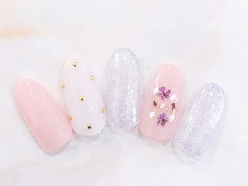 プルトワ(pourtoi)/押し花ネイル☆