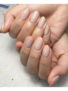 ヘアーアンドネイル ルシア(Hair&Nail Lucia)/スキニーフレンチネイル♪