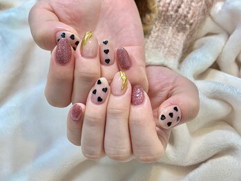 ネオリーブリタ(Neolive rita)/フラッシュ×ハートネイル