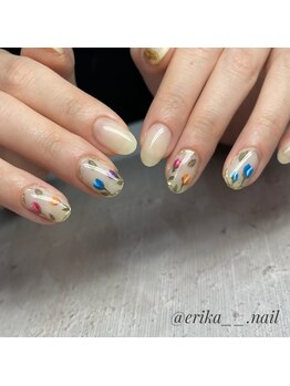 エムネイル(Ｍ)/お花ネイル