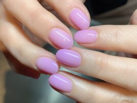 ジェルネイル・ワンカラー