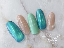 ウィズ 神戸(with)/大人気！マグネットネイル