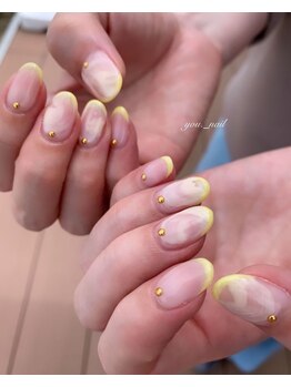 スキニーフレンチネイル