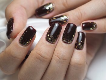 ミーナネイル(miinanail)/キラキラホログラムネイル