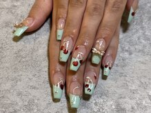 ノヘア(Nohea)/長さだし◆さくらんぼネイル