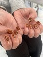 エッコネイル 京橋店(ecco nail) べっ甲風ニュアンス