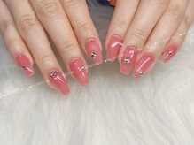 アイリスネイル 大塚(Iris Nail)/可愛いワンカラー／ラメネイル