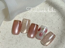 【シェル春ネイル】