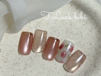 ティーラック ビビ(T:Luck bibi)/【シェル春ネイル】