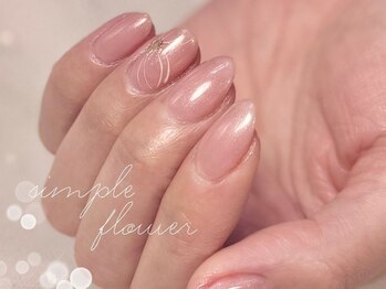 ネイルサロン クランベリー(Cranberry)/大優勝ピンクでオフィスフラワー