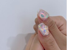 シェリーラメール 渋谷(cherielamer)/うるうる氷ネイル　￥9,500