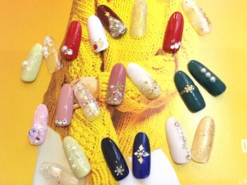 ハイブネイル(Hive nail)/冬ネイル