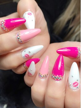 レディグリッター(Lady glitter)/ピンク&リップ