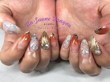 アン ジョーヌドラゴ/【自爪ネイル】夏カラーネイル