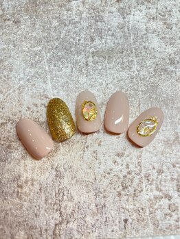 ベーシック ネイルウィザードアカデミー 麻布十番店(Basic×NailWizardAcademy)/11月【毎月厳選トレンド4種】