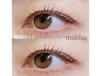 マリブ ヘアリゾート アイラッシュ みどり店(malibu hair resort eyelash)/ラッシュリフト サンドロッド